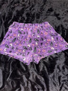 Fuzzy Pajama Shorts